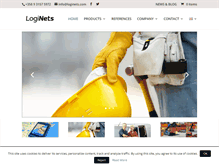 Tablet Screenshot of loginets.com